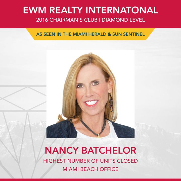 NANCY BATCHELOR RECOGNIZED IN 2015 EWM CHAIRMAN’S CLU