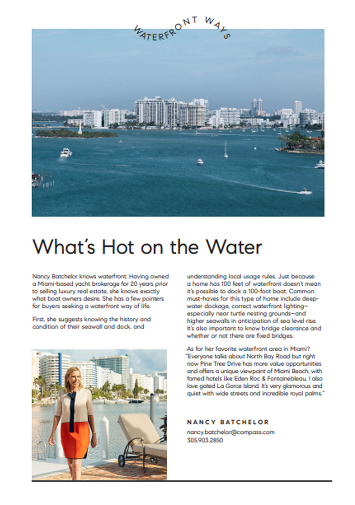 NANCY BATCHELOR FEATURED ON “THE NEEDLE: VOLUME 17′