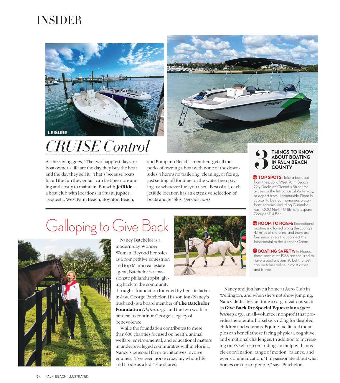 PALM BEACH ILLUSTRATED – FEBRUARY 2022 – INSIDER